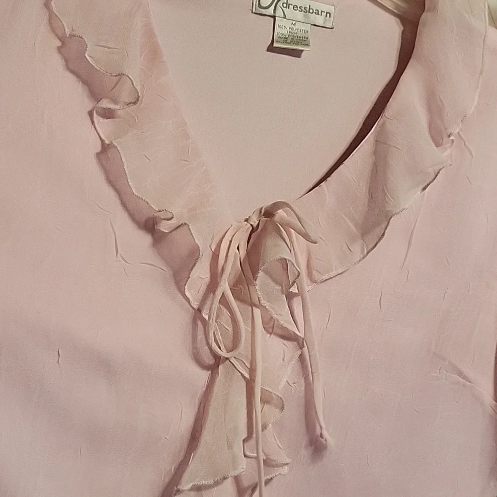 Pink Ruffled Blouse - Picture 4 of 5